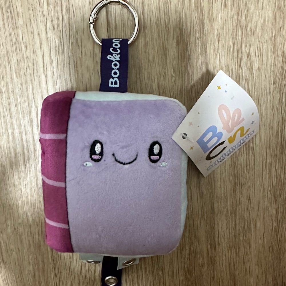 BookCon Plush Keychain Book Character keychain bag charm 2026
